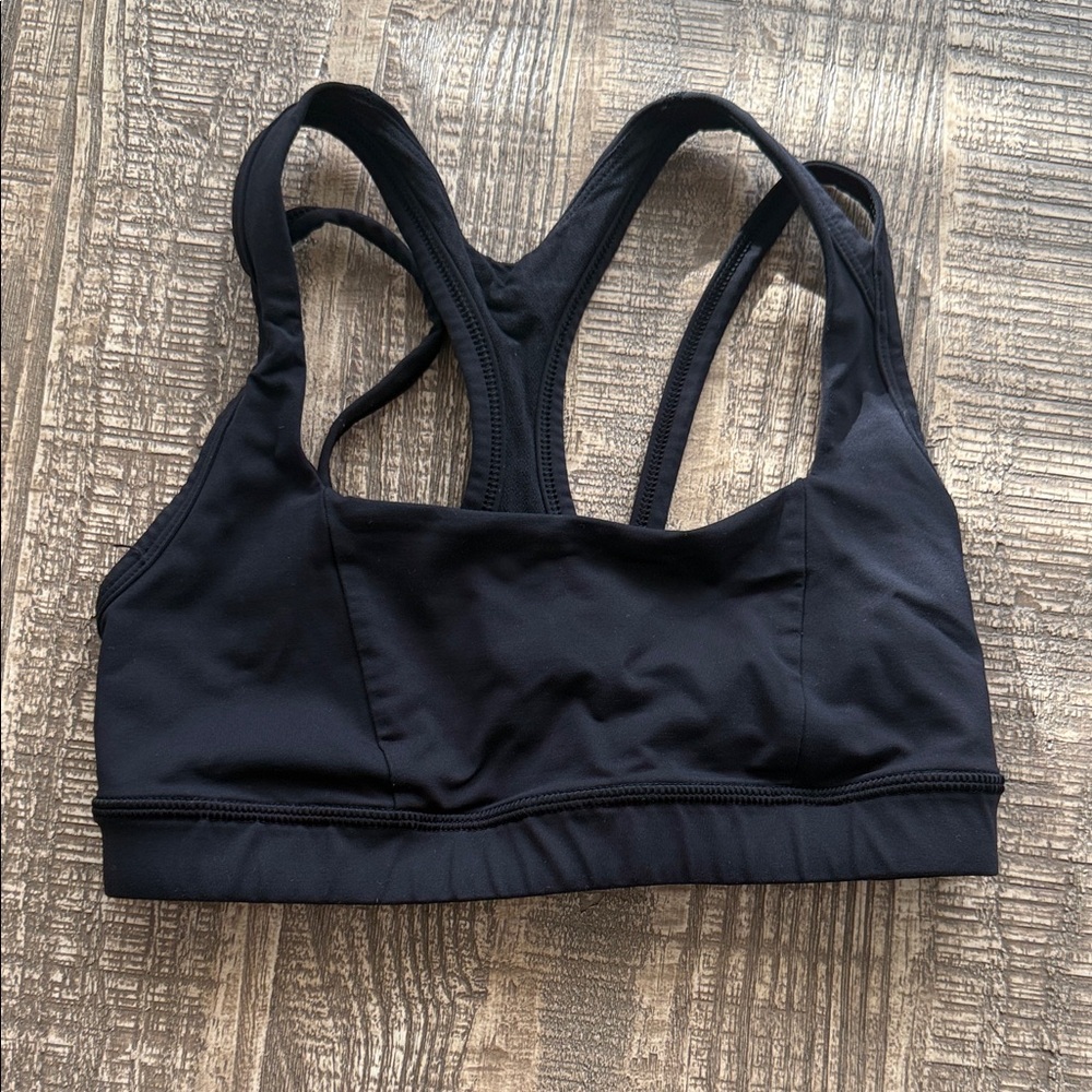 Black Lululemon Sports Bra